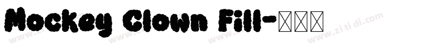 Mockey Clown Fill字体转换